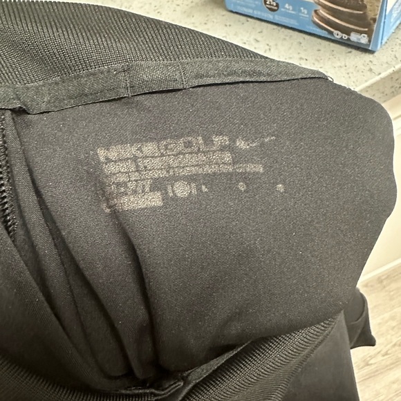 NIKE GOLF DRIFIT POLO SIZE MENS LARGE Polo Shirt Mens Black Short Sleeve - Picture 3 of 3